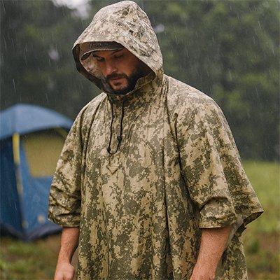 Poncho pluie | Ultra - léger imperméable - Rando Expert