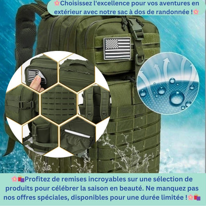 BackPack™ Sac de Randonnée impermeable - Rando Expert