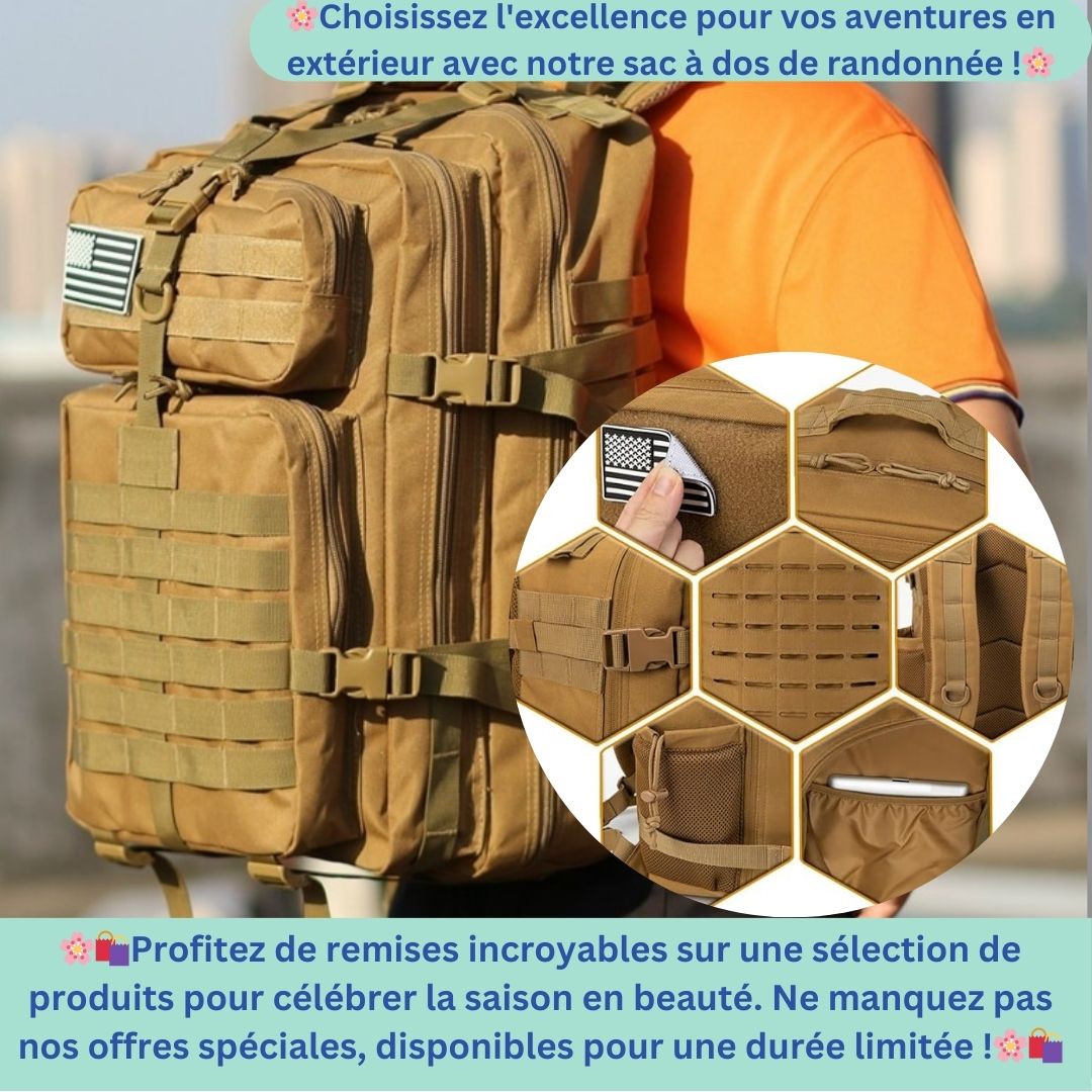 BackPack™ Sac de Randonnée impermeable - Rando Expert