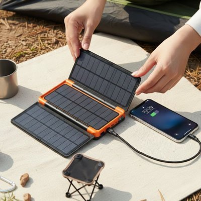 Batterie externe solaire | PowerNature - Rando Expert
