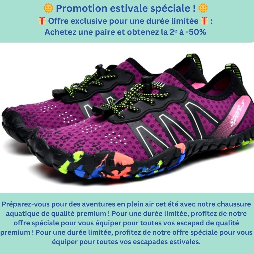 Chaussures Aquatique | AquaSlip_On™ - Rando Expert