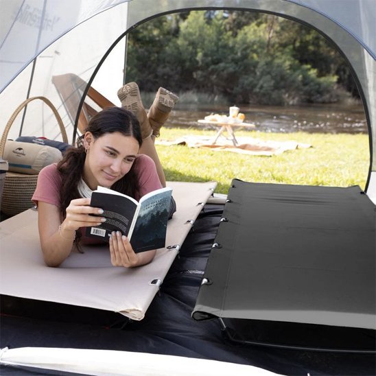 Lit de camp ultra - léger | Confort Outdoor - Rando Expert