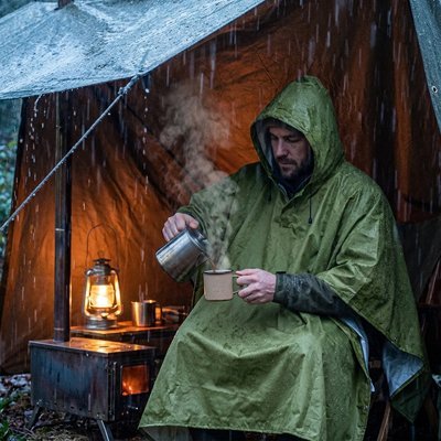 Poncho pluie compact et léger | Staysec - Rando Expert