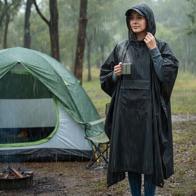 Poncho pluie ultra - compact | Imperméable - Rando Expert