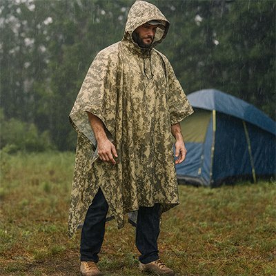 Poncho pluie | Ultra - léger imperméable - Rando Expert