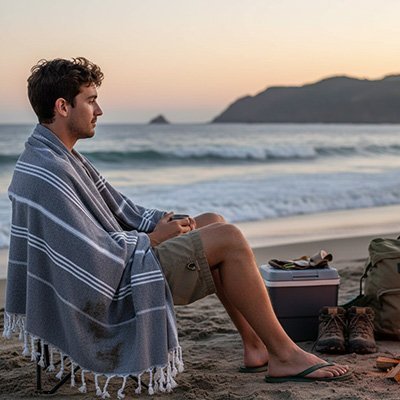 Serviette de plage | Ultra - absorbante - Rando Expert