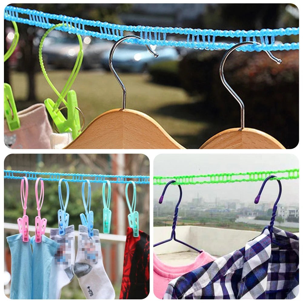 Cordes à linge portables de voyage pour intérieur et extérieur - Rando Expert