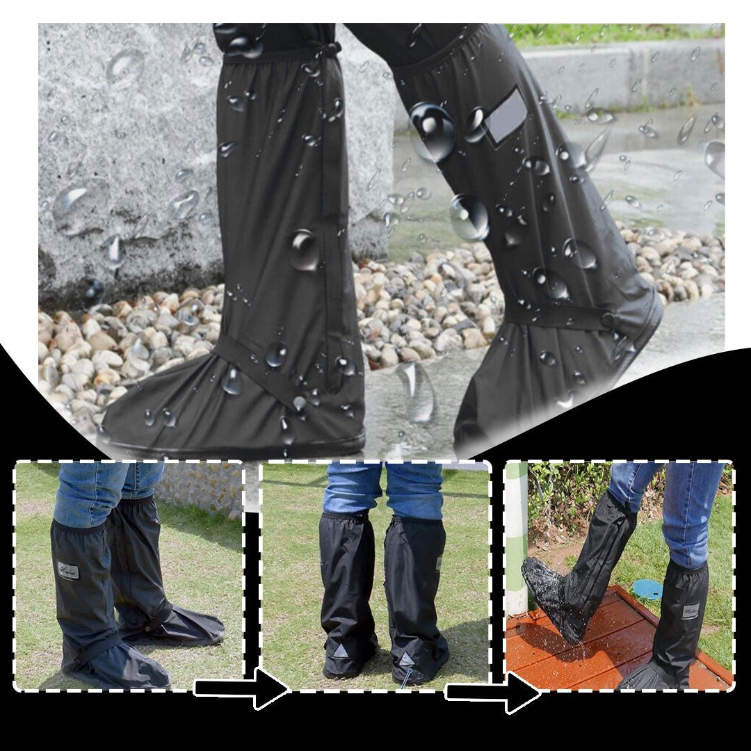 MarcheSec™ Couvre-Chaussures de Pluie Réutilisables - Rando Expert